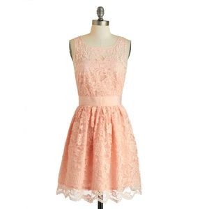 Pink Lace Dress